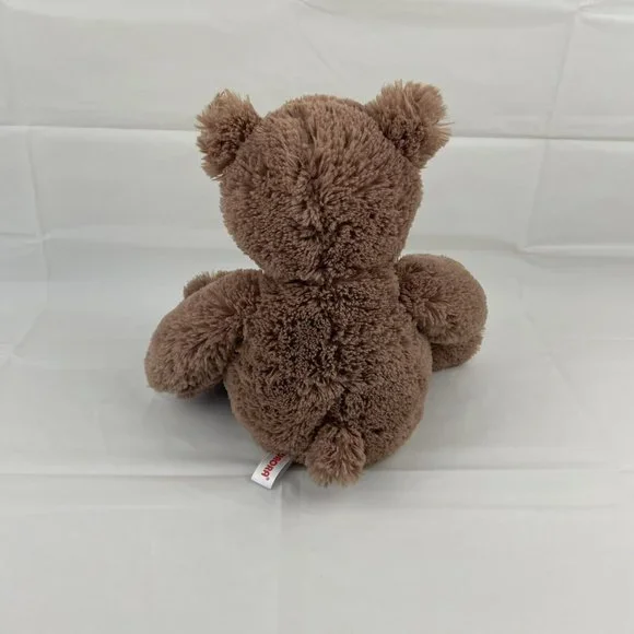 Aurora Brown Teddy Bear 10" Plush Stuffed Animal Sitting Big Nose - Picture 4 of 7